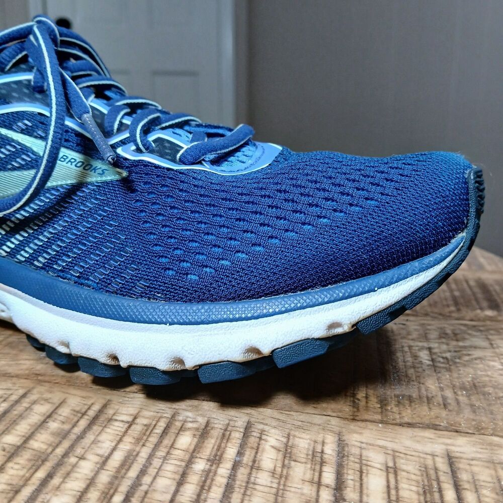 Brooks Ghost 12 Women's Running Shoes Blue Teal White 1203051B413 Size 10.5 - Picture 12 of 16